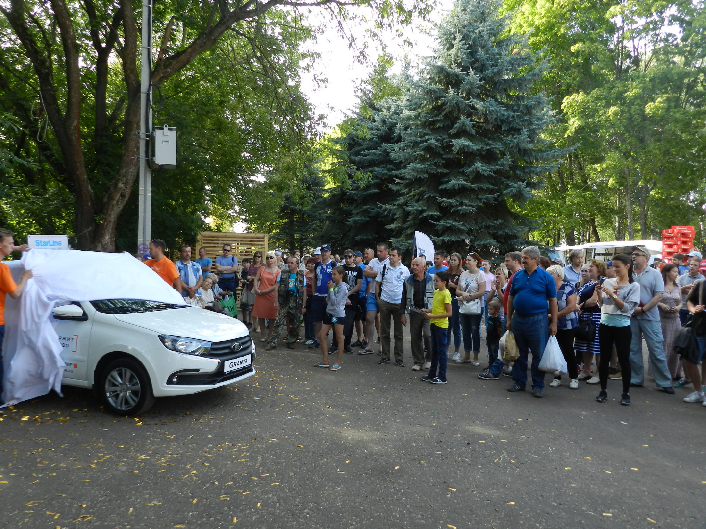 Презентация новой LADA Granta в Суздале