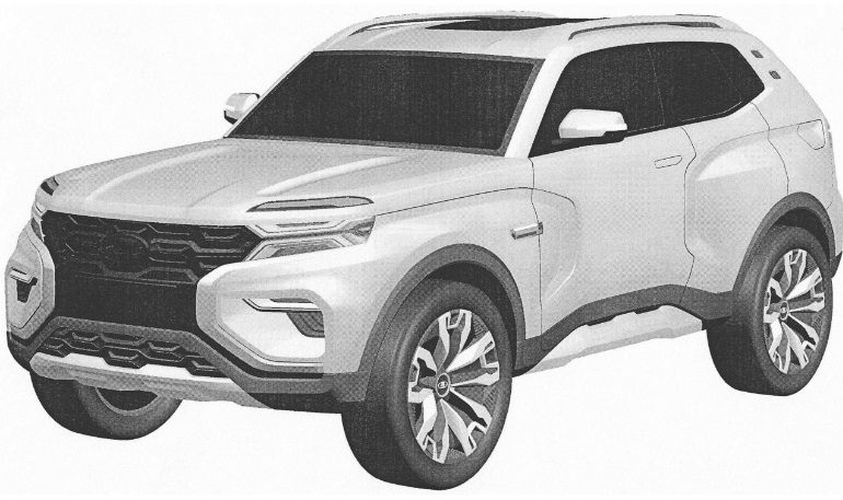 АВТОВАЗ запатентовал дизайн Lada 4x4 Vision
